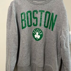 Boston Celtics Gray Sweatshirt